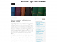 businessenglishlessonplans.wordpress.com Webseite Vorschau