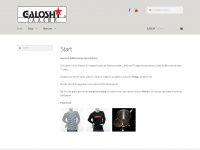 galoshi.ch Webseite Vorschau