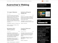 auerochse.wordpress.com Webseite Vorschau