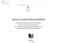 jensen-landschaftsarchitekten.de Webseite Vorschau