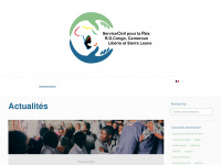 peaceworkafrica.net Webseite Vorschau