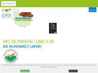 skialm-lofer.com Webseite Vorschau