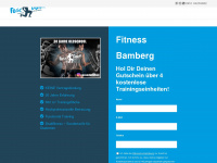 fitness-bamberg.de Webseite Vorschau