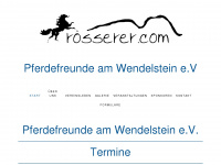 rosserer.com Webseite Vorschau