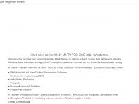 taunus-webservices.de Webseite Vorschau