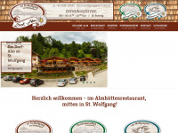 dorf-alm.at Webseite Vorschau