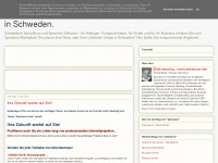schwedisch-lernen.blogspot.com Webseite Vorschau