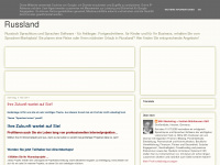 russisch-lernen.blogspot.com Webseite Vorschau