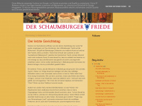 schaumburgerfriede.blogspot.com Webseite Vorschau