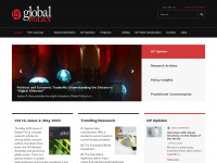 globalpolicyjournal.com Webseite Vorschau