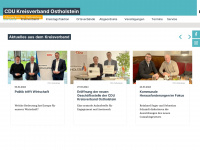 cdu-ostholstein.de Webseite Vorschau