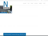 novoflex.de Webseite Vorschau