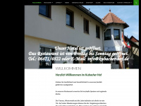 kubacher-hof.de Webseite Vorschau