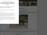 zoo-verzeichnis.de Webseite Vorschau