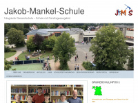 jakob-mankel-schule.de Webseite Vorschau