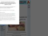 schwangerschaftsbeschwerden.info Webseite Vorschau
