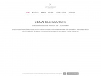 zingarelli-couture.com Webseite Vorschau