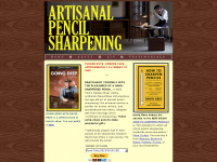 artisanalpencilsharpening.com Webseite Vorschau