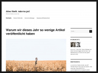 alles-fliesst.com Webseite Vorschau