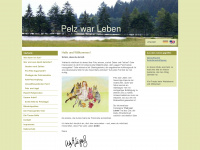 pelz-war-leben.info Webseite Vorschau