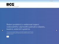 bcgcz.cz Webseite Vorschau