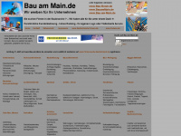 bau-am-main.de Webseite Vorschau