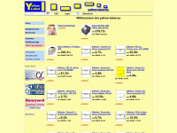 yellow-label.eu Webseite Vorschau