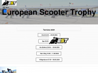 europeanscootertrophy.de Webseite Vorschau