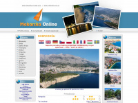 makarska-croatia.com Webseite Vorschau