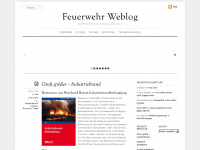 feuerwehr-weblog.org Webseite Vorschau