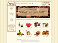 flavoredcoffee.com Webseite Vorschau