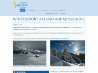 minschuns.ch Webseite Vorschau
