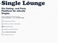singlelounge.ch Webseite Vorschau