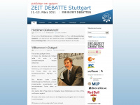 zeitdebattestuttgart2011.wordpress.com Webseite Vorschau