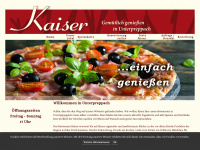 kaiser-unterpreppach.de Webseite Vorschau