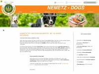 nemetz-dogs.at Webseite Vorschau