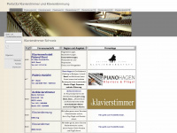 klavierstimmer-klavierstimmung.ch Webseite Vorschau