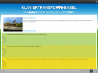 klaviertransporte-basel.com Webseite Vorschau