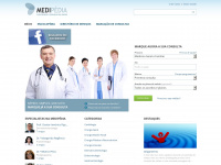 medipedia.pt Webseite Vorschau