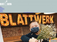 blattwerk-floristik.de Webseite Vorschau