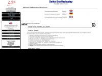 seika-braille.com Webseite Vorschau