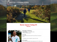 uppsalafotbollsgolf.se Webseite Vorschau
