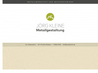 joerg-kleine.de Webseite Vorschau