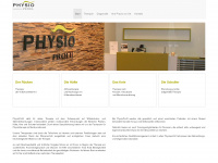 physioprofil.de Webseite Vorschau