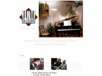piano-man.eu Webseite Vorschau