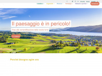 iniziativa-paesaggio.ch Webseite Vorschau