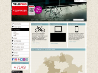 velofinder.ch Webseite Vorschau
