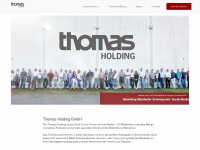 thomas.de Webseite Vorschau