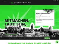 laut-nuernberg.de Webseite Vorschau