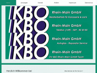 kbo-offenbach.de Webseite Vorschau